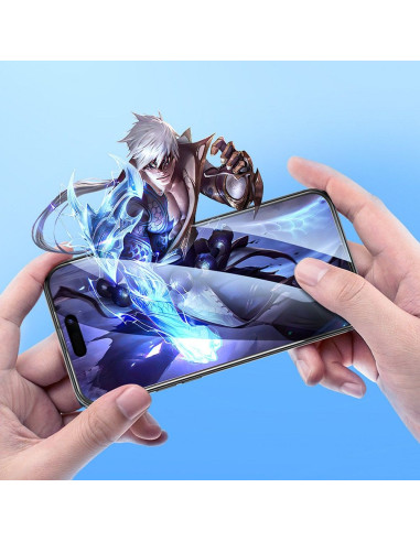 Verre trempé HOCO HD 5D Guardian (SET 10in1) - pour iPhone 16 noir (G14)