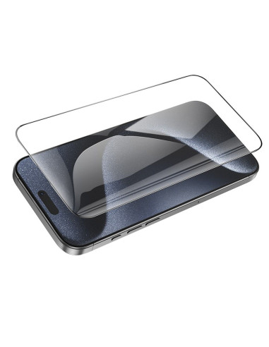 Verre trempé HOCO HD 5D Guardian (SET 10in1) - pour iPhone 16 Pro Max noir (G14)