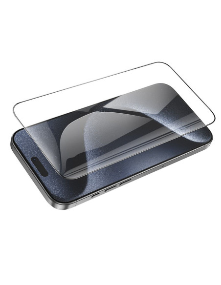 Verre trempé HOCO HD 5D Guardian (SET 10in1) - pour iPhone 16 Pro Max noir (G14)
