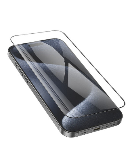 Verre trempé HOCO HD 5D Guardian (SET 10in1) - pour iPhone 16 Pro Max noir (G14)