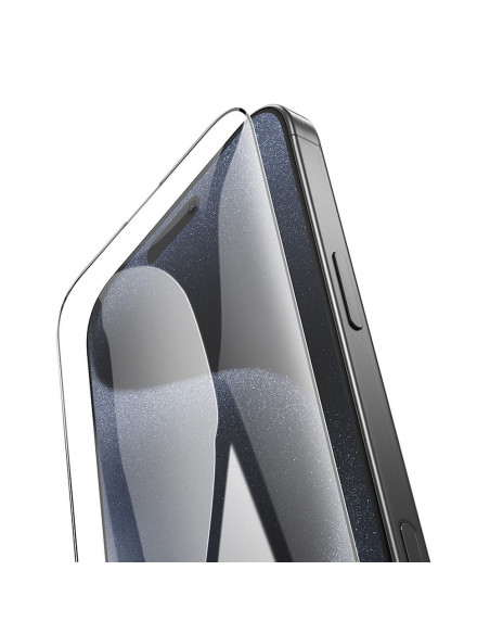 Verre trempé HOCO HD 5D Guardian (SET 10in1) - pour iPhone 16 Pro Max noir (G14)