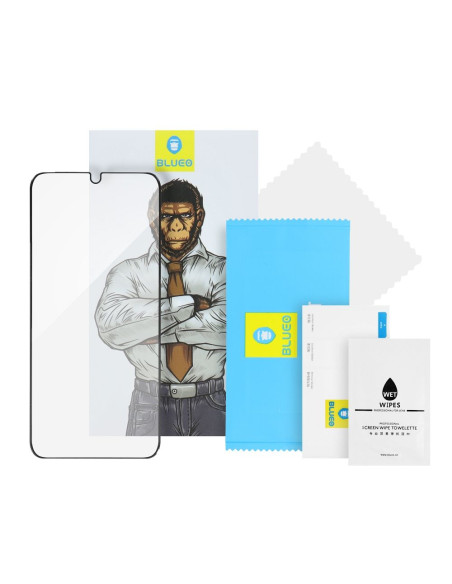 5D Mr. Monkey Glass - Apple iPhone 16 Pro Max black (Strong HD)