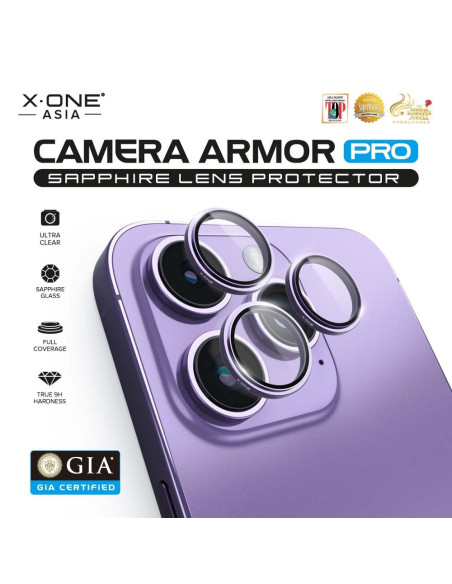 X-ONE Sapphire Camera Armor Pro - for iPhone 16 Pro/16 Pro Max