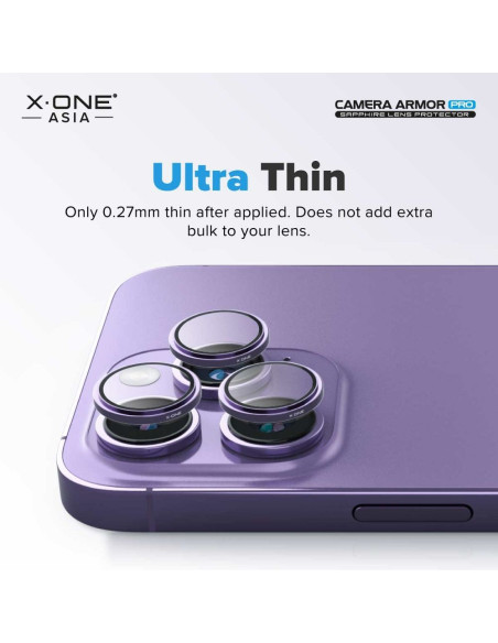 X-ONE Sapphire Camera Armor Pro - for iPhone 16 Pro/16 Pro Max
