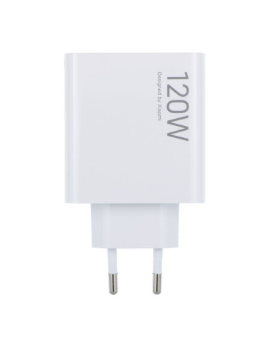 Chargeur secteur ORIGINAL Xiaomi MDY-14-EE (tete) Charge Tres Rapide 120W BLANC bulk