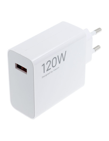 Chargeur secteur ORIGINAL Xiaomi MDY-14-EE (tete) Charge Tres Rapide 120W BLANC bulk