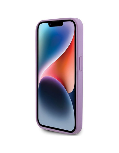 Coque GUESS pour IPHONE 15 Pro Max GUHCP15XP4EPMU (Quilted 4G Classic) violet clair