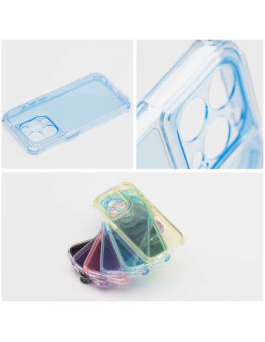 Coque MATRIX CLEAR pour IPHONE 14 bleu