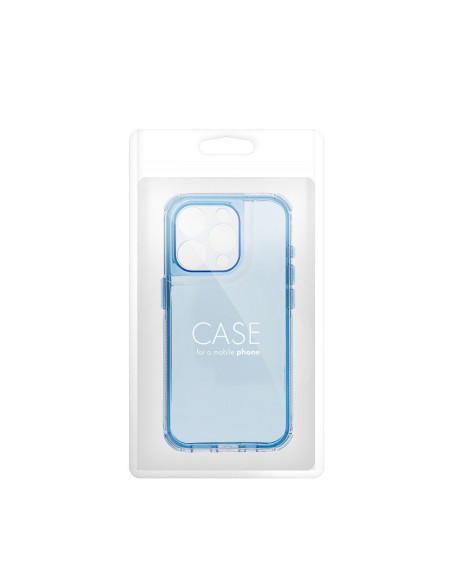 Coque MATRIX CLEAR pour IPHONE 14 bleu