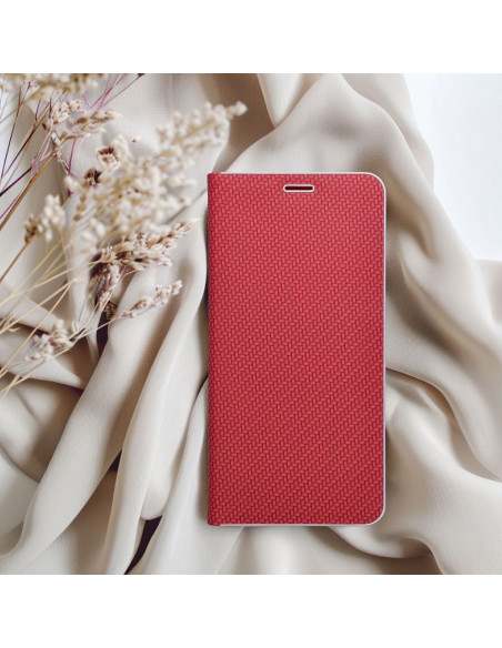 Etui LUNA Carbon pour SAMSUNG A20e noir