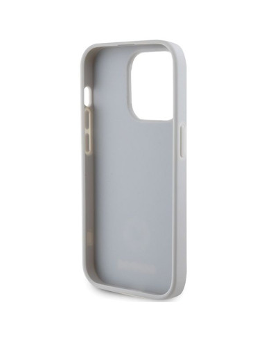 Coque GUESS pour IPHONE 15 Pro GUHCP15LPS4DGPS (Strass Metal Logo) argenté