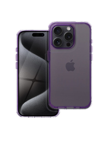 Coque MATRIX CLEAR pour IPHONE 14 Pro violet clair