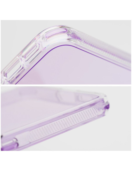 Coque MATRIX CLEAR pour SAMSUNG S24 violet clair