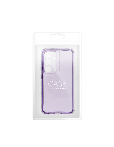 Coque MATRIX CLEAR pour SAMSUNG S24 violet clair