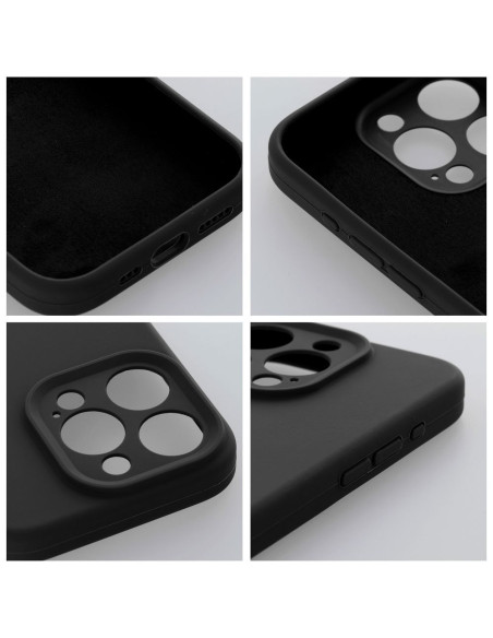 Case SILICONE 2mm for IPHONE 16 Pro Max black
