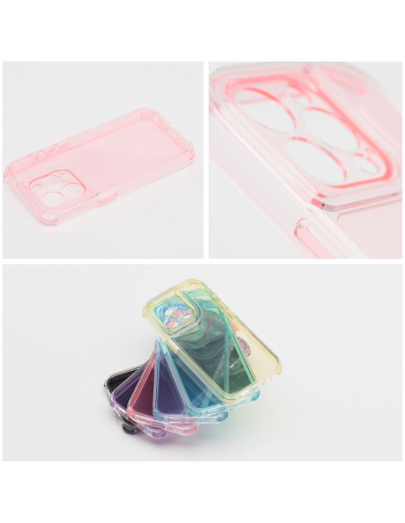 Coque MATRIX CLEAR pour IPHONE 14 powder pink