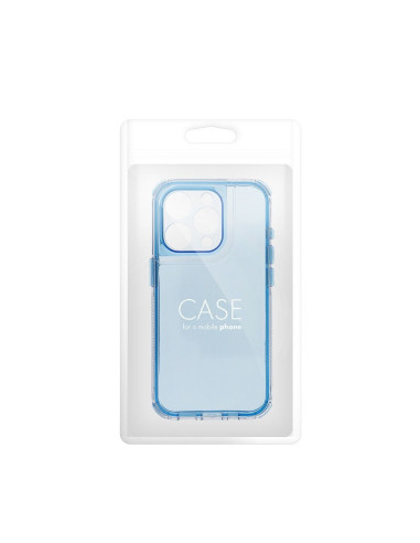 Coque MATRIX CLEAR pour IPHONE 15 bleu