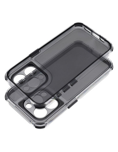 Coque MATRIX CLEAR pour IPHONE 11 noir
