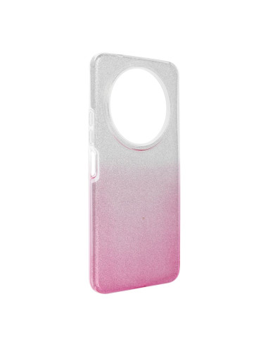 Coque Forcell - SHINING pour XIAOMI Redmi A3 4G TRANSPARENT/ROSE