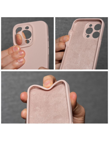 Case SILICONE 2mm for IPHONE 16 Plus sand pink