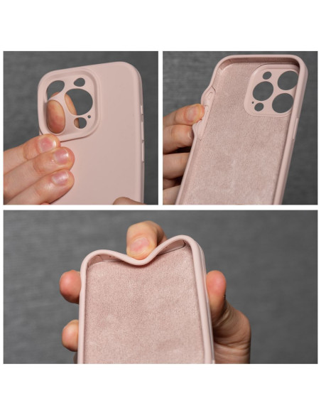 Case SILICONE 2mm for IPHONE 16 Plus sand pink