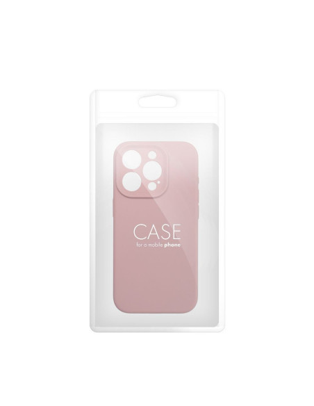 Case SILICONE 2mm for IPHONE 16 Plus sand pink