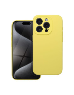 Case SILICONE 2mm for IPHONE 16 Plus lemon 2