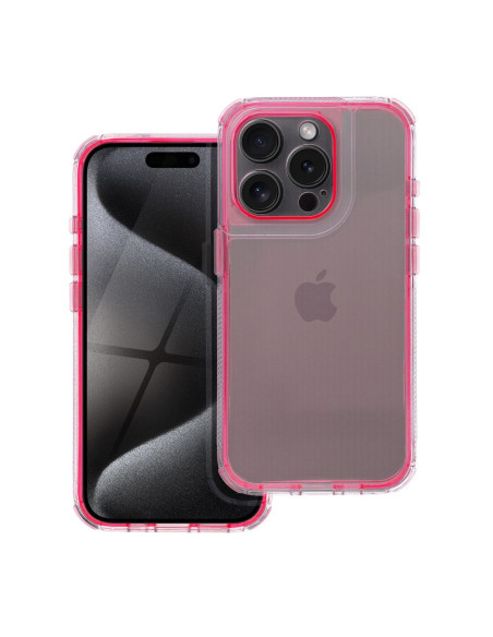Coque MATRIX CLEAR pour IPHONE 15 powder pink