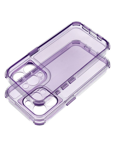 Coque MATRIX CLEAR pour IPHONE 12 violet clair