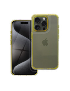 Coque MATRIX CLEAR pour IPHONE 12 jaune