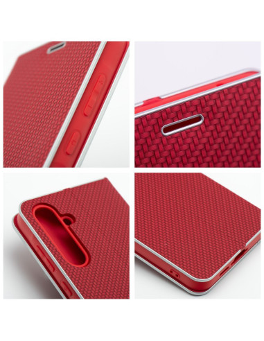 Etui LUNA Carbon pour SAMSUNG A13 5G / A04S noir