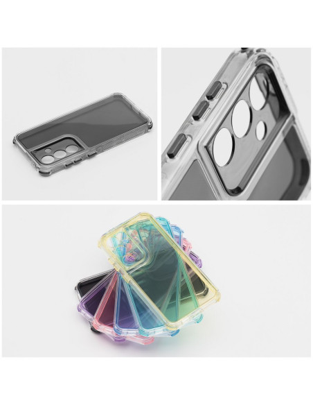 Coque MATRIX CLEAR pour SAMSUNG S22 noir