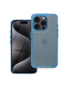 Coque MATRIX CLEAR pour IPHONE 16 bleu