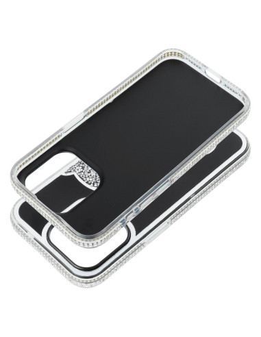 Coque TEDDY BEAR pour IPHONE 16 argenté