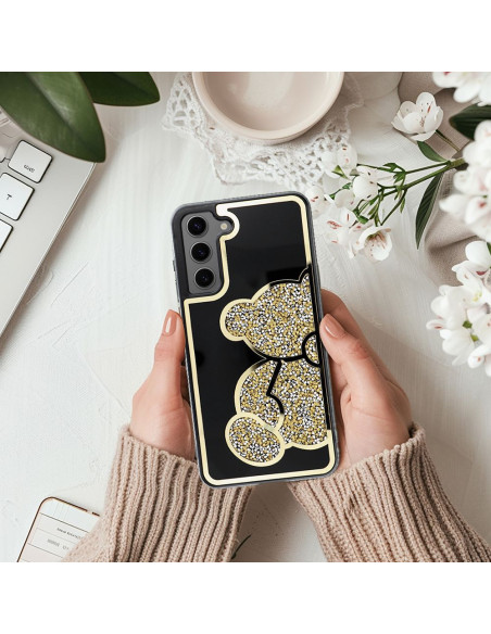 TEDDY BEAR Case for SAMSUNG S23 gold
