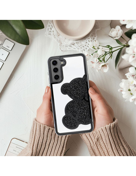 TEDDY BEAR Case for SAMSUNG S24 black