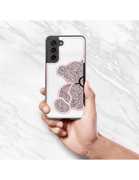 TEDDY BEAR Case for SAMSUNG A53 pink