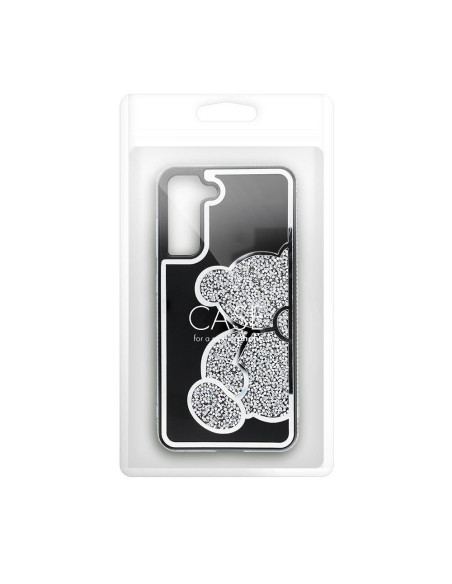 TEDDY BEAR Case for SAMSUNG A13 4G silver