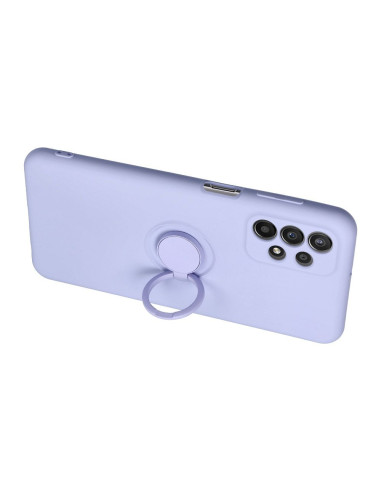 Coque SILICONE RING pour SAMSUNG Galaxy S24 FE violet