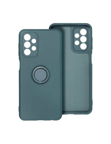 Coque SILICONE RING pour SAMSUNG Galaxy S24 FE vert