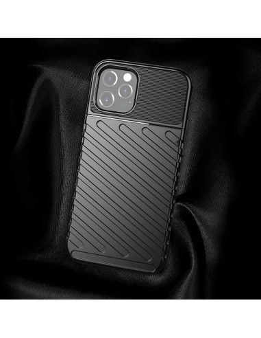 Coque THUNDER pour SAMSUNG Galaxy S24 FE noir