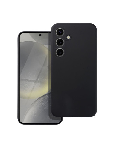Coque en SILICONE 2mm pour SAMSUNG S24 FE noir