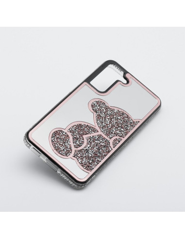 TEDDY BEAR Case for SAMSUNG A71 pink
