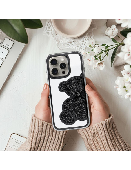 TEDDY BEAR Case for IPHONE 15 Pro Max black