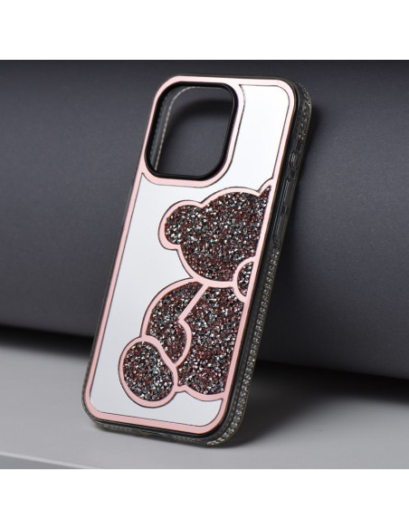 TEDDY BEAR Case for IPHONE 15 Pro Max pink