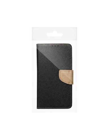 Etui pour SAMSUNG S24 FE noir / or