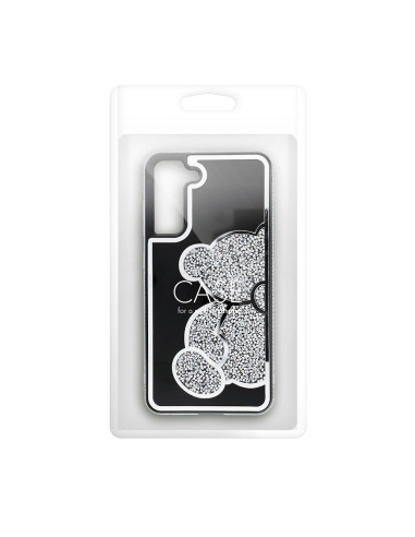 TEDDY BEAR Case for SAMSUNG S24 FE silver