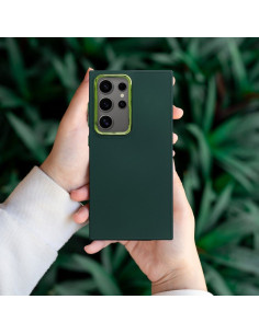 Coque FRAME pour SAMSUNG S24 FE vert