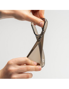 Coque PEARL pour SAMSUNG S24 FE noir