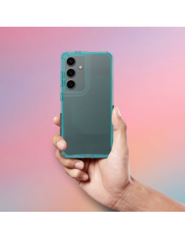 Coque MATRIX CLEAR pour SAMSUNG S24 FE mint
